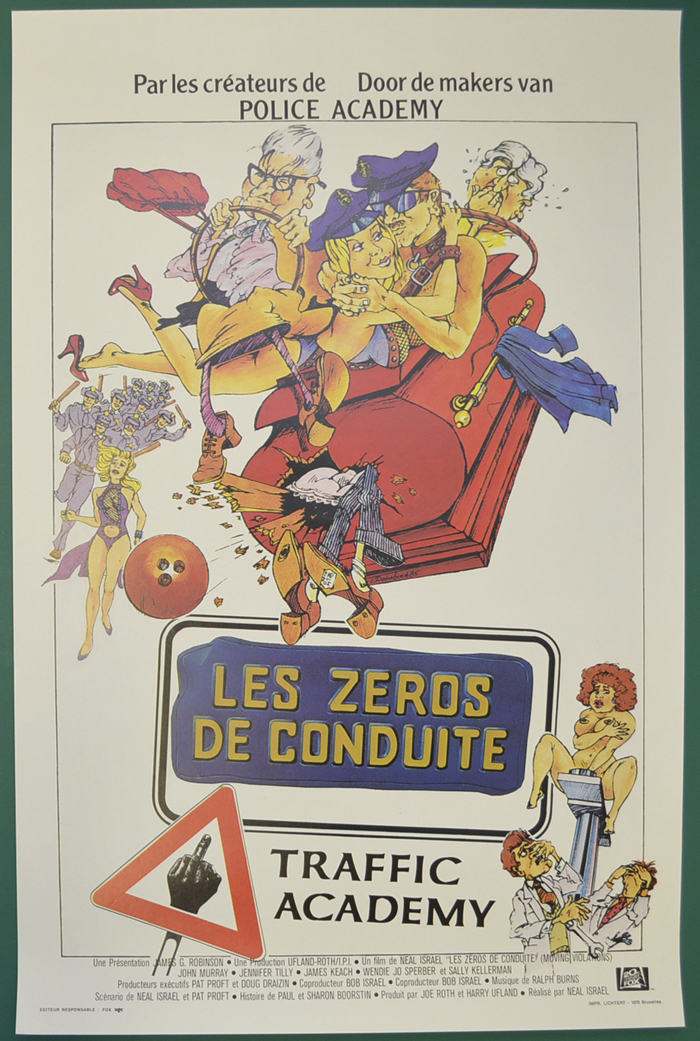Traffic Academy <p><i> (Original Belgian Movie Poster) </i></p>
