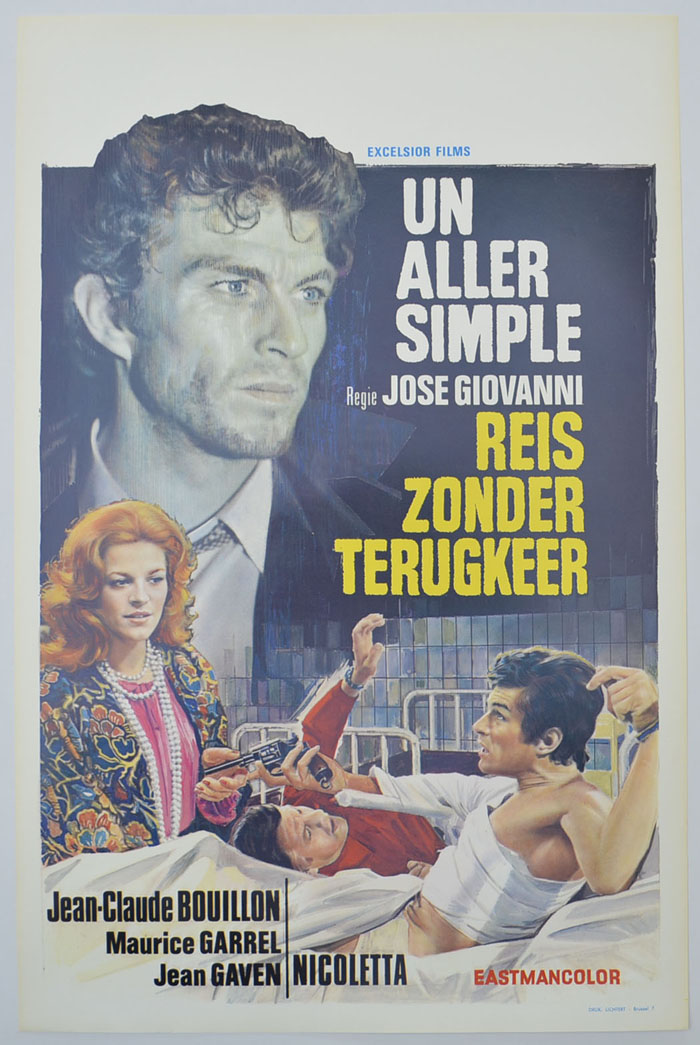 Un Aller Simple <p><i> (Original Belgian Movie Poster) </i></p>