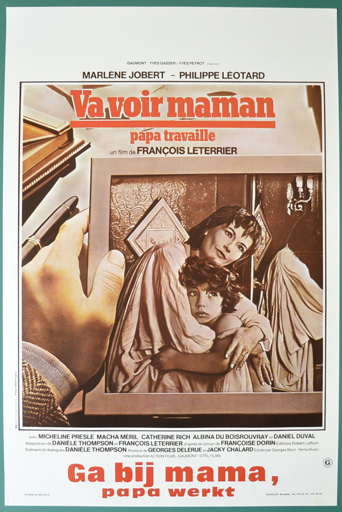 Va voir maman, papa travaille <p><i> (Original Belgian Movie Poster) </i></p>