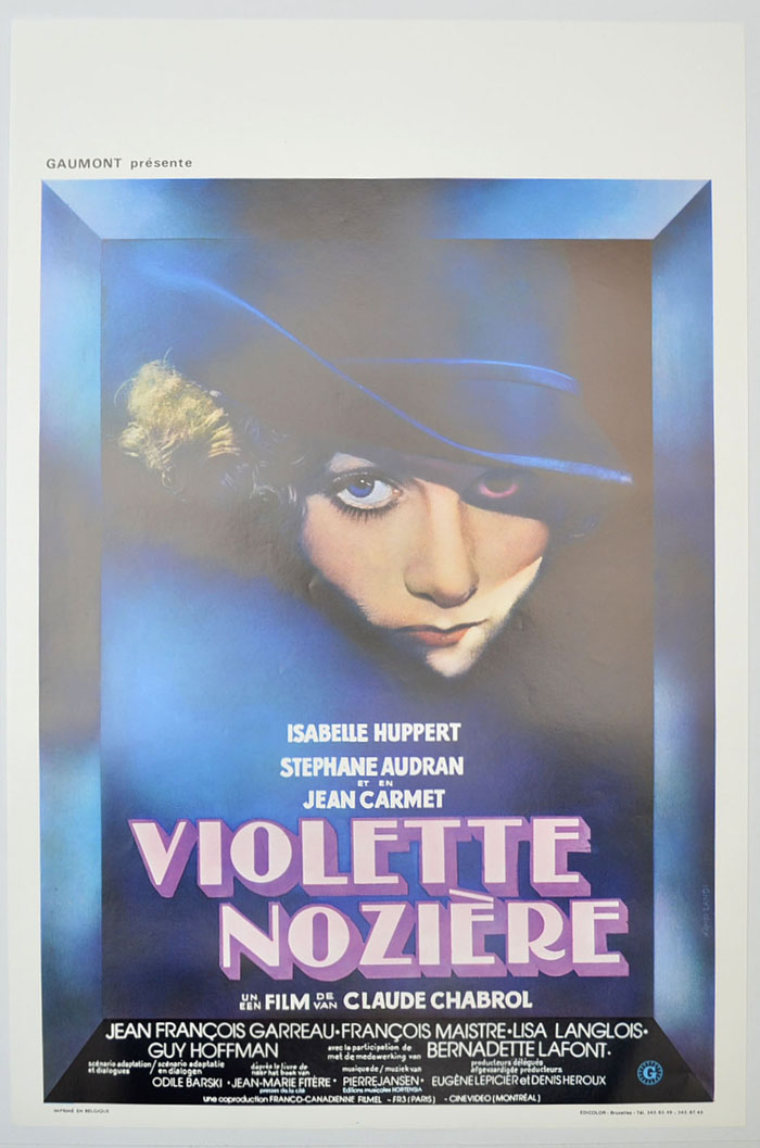 Violette Noziere <p><i> (Original Belgian Movie Poster) </i></p>