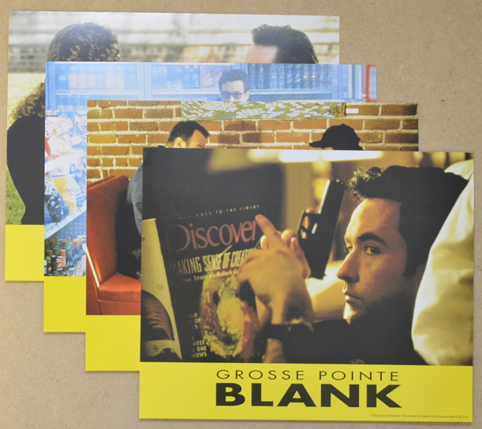 Grosse Pointe Blank <p><a> 4 Original Front Of House Stills / Lobby Cards </i></p>