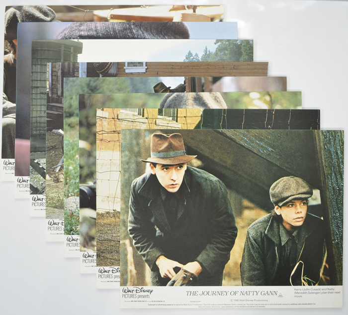Journey Of Natty Gann (The) <p><a> Set of 8 Original Colour Front Of House Stills / Lobby Cards  </i></p>