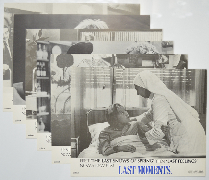 Last Moments <p><a> 6 Original Colour Front Of House Stills / Lobby Cards  </i></p>