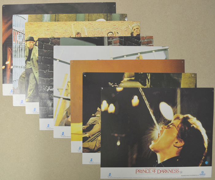 Prince Of Darkness <p><a> Set of 8 Original Colour Front Of House Stills / Lobby Cards  </i></p>