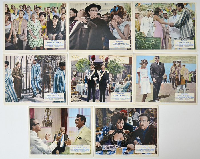 After The Fox <p><a> Set of 8 Original Colour Front Of House Stills / Lobby Cards  </i></p>