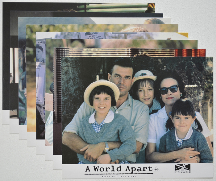 A World Apart <p><a> Set of 8 Original Colour Front Of House Stills / Lobby Cards  </i></p>