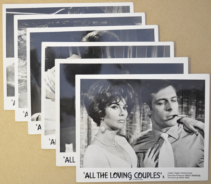 All The Loving Couples <p><a> 6 Original Black and White Front Of House Stills / Lobby Cards </i></p>