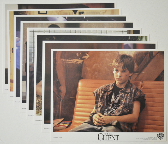 Client (The) <p><a> Set of 8 Original Colour Front Of House Stills / Lobby Cards </i></p>