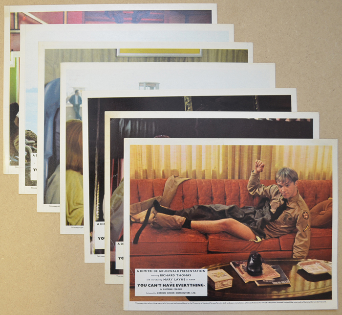 You Can’t Have Everything <p><a> 7 Original Front Of House Stills / Lobby Cards </i></p>