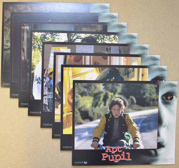 Apt Pupil <p><a> Set of 8 Original Colour Front Of House Stills / Lobby Cards </i></p>