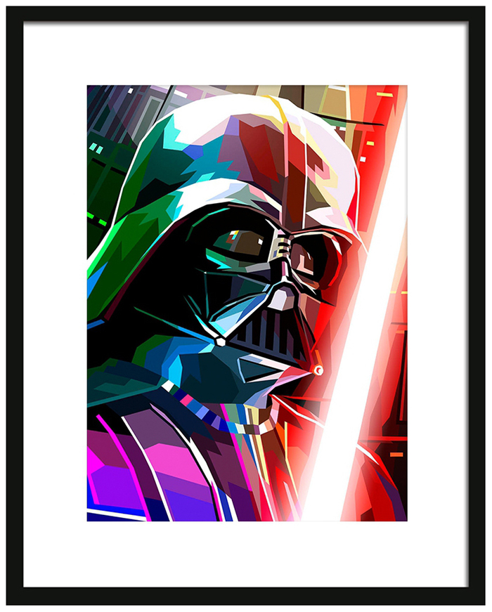 Darth Vader Star Wars Large Poster Art Print