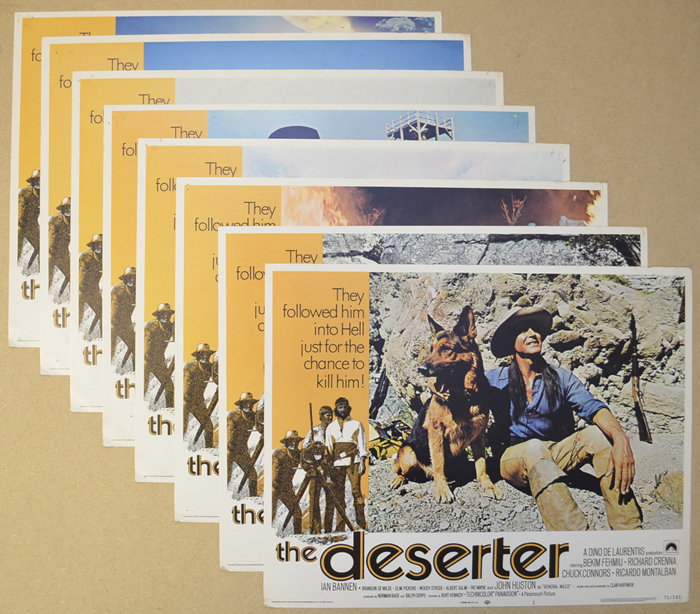 Deserter (The) <p><a> Set Of 8 Cinema Lobby Cards </i></p>