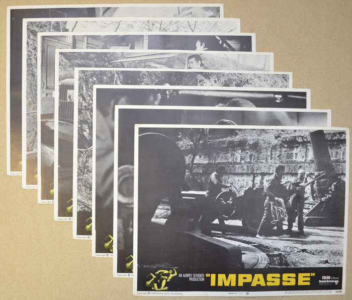 Impasse <p><i> Set Of 8 Cinema Lobby Cards </i></p>