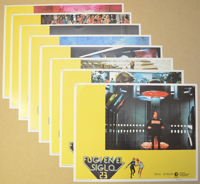 Logan's Run <p><i> Set Of 8 Cinema Lobby Cards </i></p>