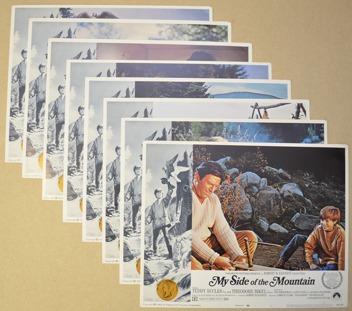 My Side Of The Mountain <p><i> Set Of 8 Cinema Lobby Cards </i></p>