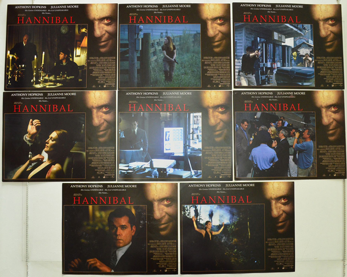 Hannibal <p><a> Set Of 8 USA Lobby Cards </i></p>