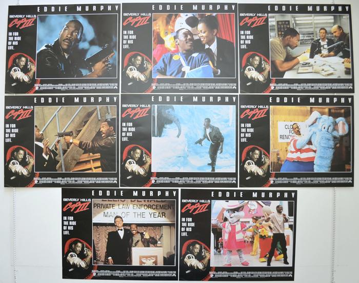 Beverly Hills Cop III <p><a> Set Of 8 Cinema Lobby Cards </i></p>
