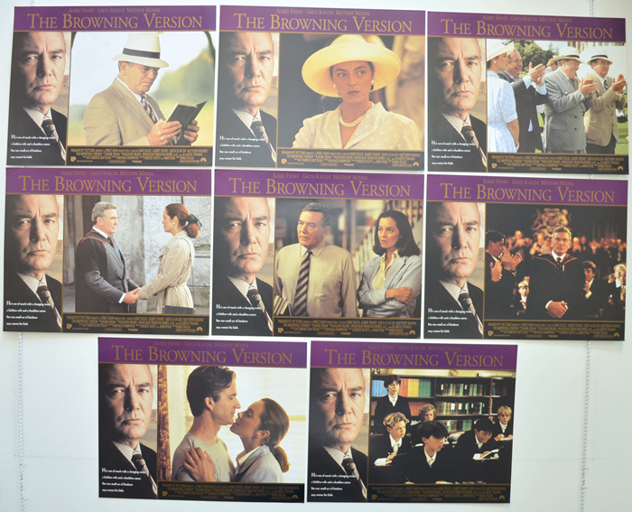 Browning Version (The) <p><a> Set Of 8 Cinema Lobby Cards </i></p>