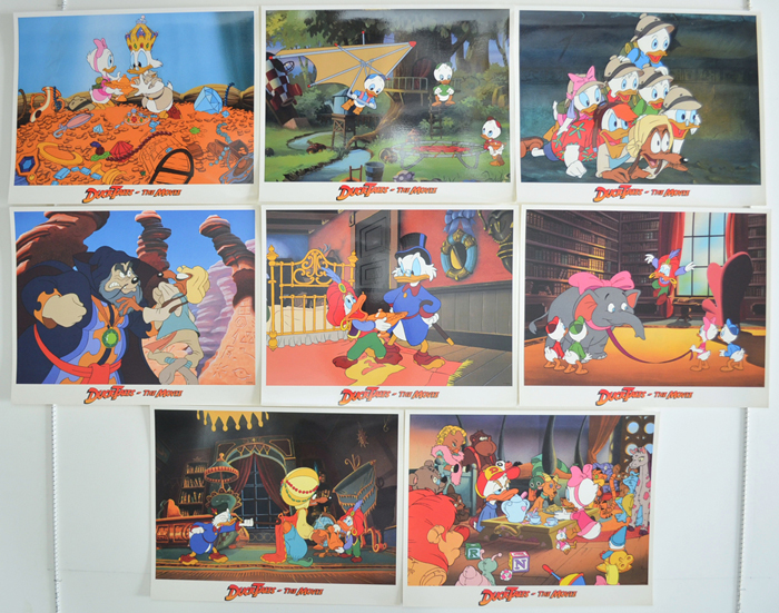 DuckTales - The Movie <p><a> Set Of 8 Cinema Lobby Cards </i></p>
