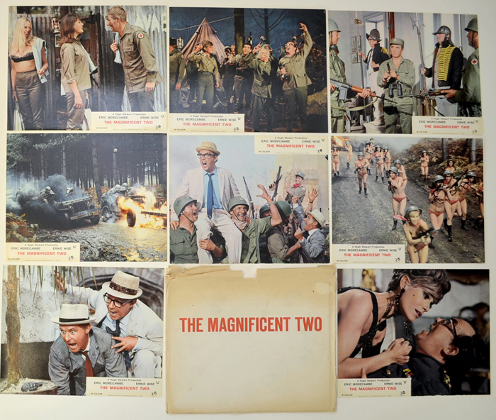 Magnificent Two (The) <p><a> Set of 8 Original Lobby Cards / Colour Front Of House Stills </i></p>