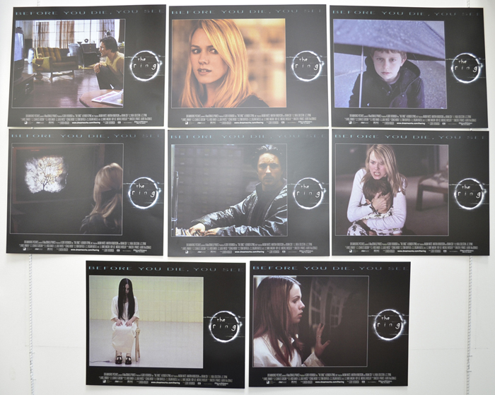 Ring (The) <p><a> Set Of 8 Cinema Lobby Cards </i></p>