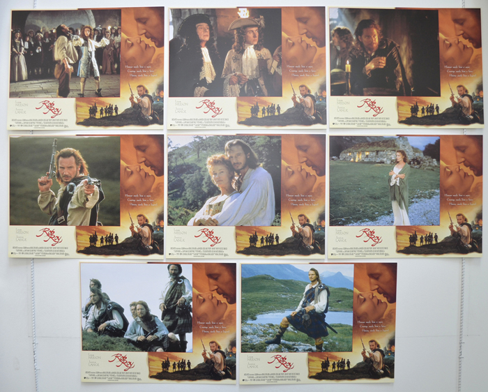 Rob Roy <p><a> Set Of 8 Cinema Lobby Cards </i></p>