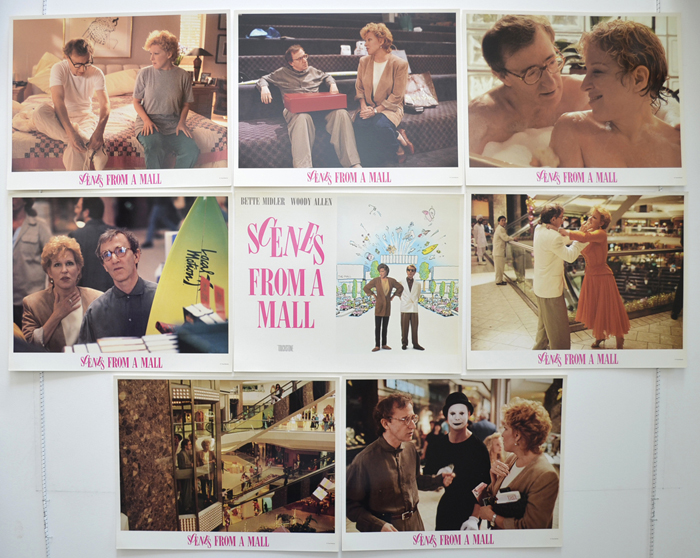 Scenes From A Mall <p><a> Set Of 8 Cinema Lobby Cards </i></p>