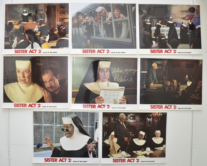 Sister Act 2 - Back In The Habit <p><a> Set Of 8 Cinema Lobby Cards </i></p>