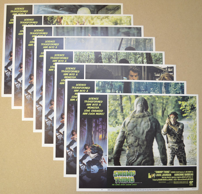 Swamp Thing <p><i> Set Of 8 Cinema Lobby Cards </i></p>