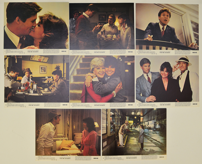 Kiss Me Goodbye <p><a> Set of 8 Original Lobby Cards / Colour Front Of House Stills </i></p>
