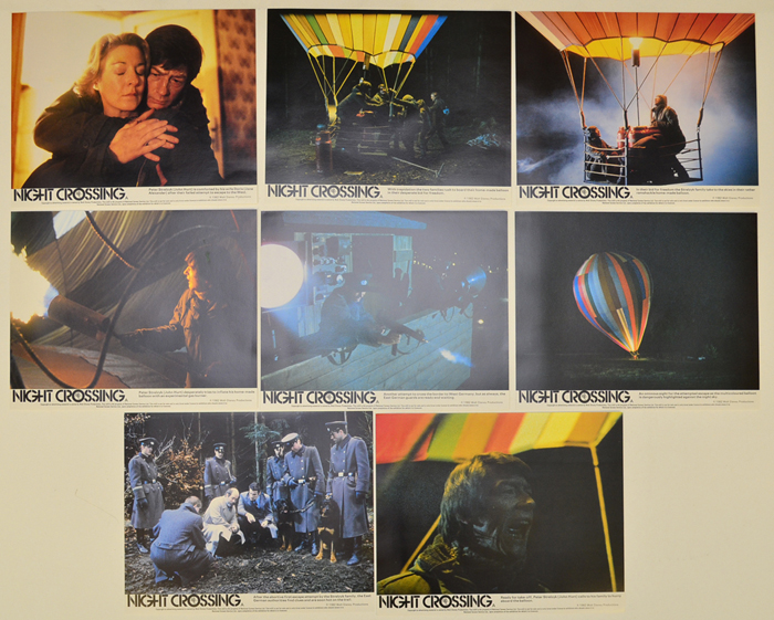 Night Crossing <p><a> Set of 8 Original Lobby Cards / Colour Front Of House Stills </i></p>
