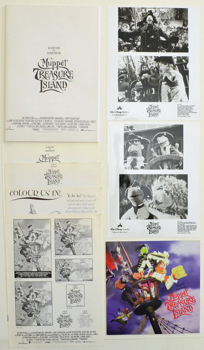 Muppet Treasure Island <p><i> Original Press Kit with 2 Black & White Stills </i></p>