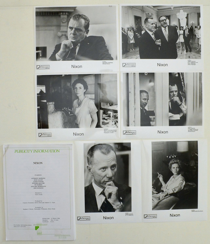 Nixon <p><i> Original Press Kit with 6 Black & White Stills </i></p>