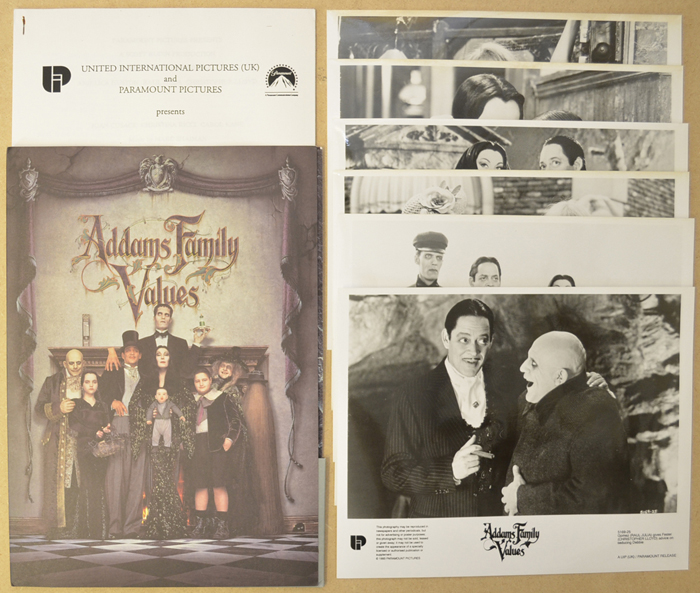 Addams Family Values <p><i> Original Press Kit with 6 Black & White Stills </i></p>