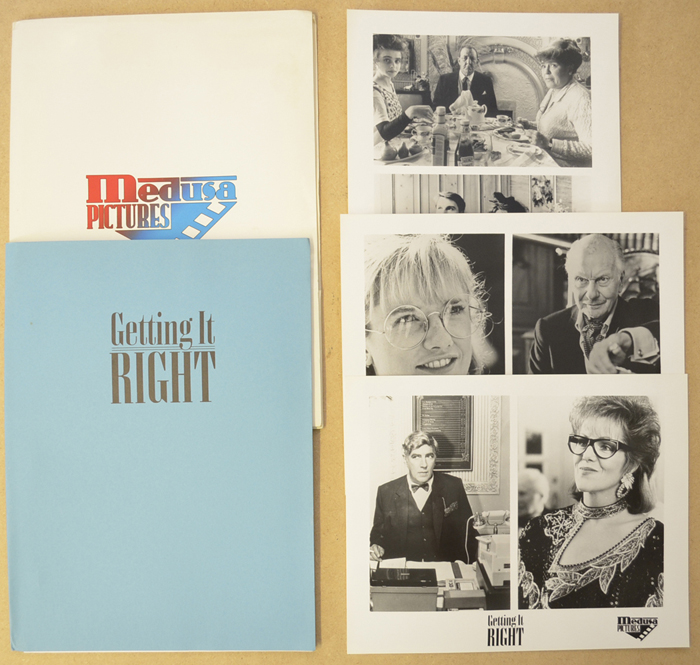 Getting It Right <p><i> Original Press Kit with 3 Black & White Stills </i></p>