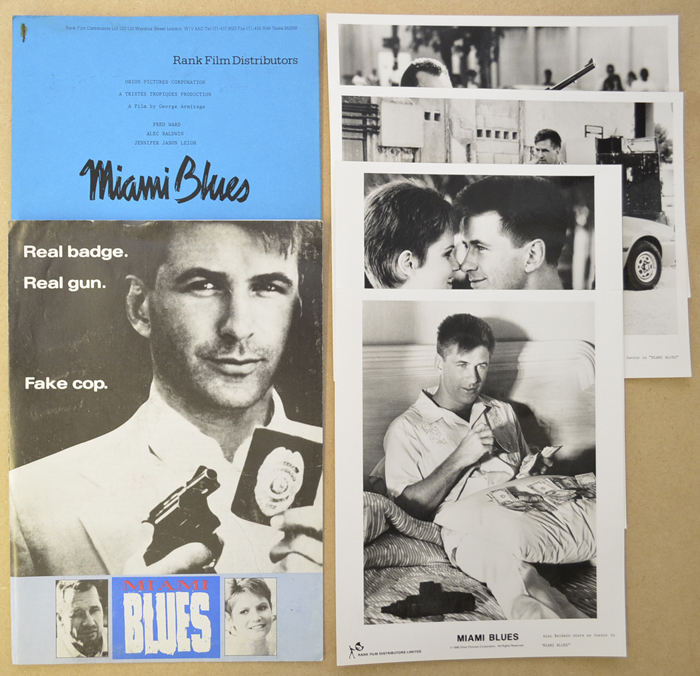 Miami Blues <p><i> Original Press Kit with 4 Black & White Stills </i></p>