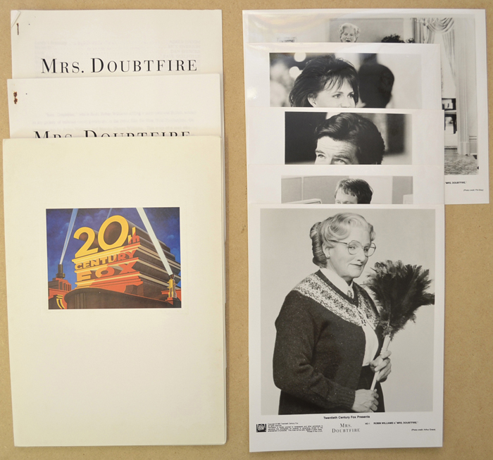 Mrs Doubtfire <p><i> Original Press Kit with 5 Black & White Stills </i></p>