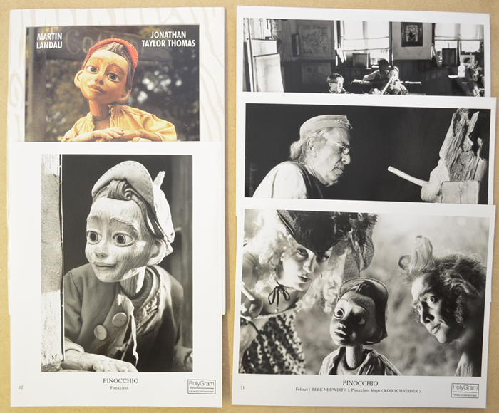 Adventures Of Pinocchio (The) <p><i> Original Press Kit with 4 Black & White Stills </i></p>