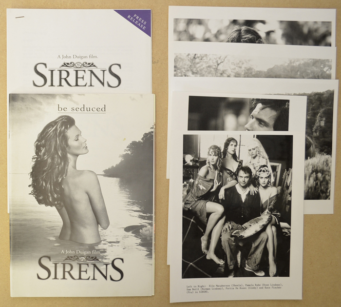 Sirens <p><i> Original Press Kit with 5 Black & White Stills </i></p>