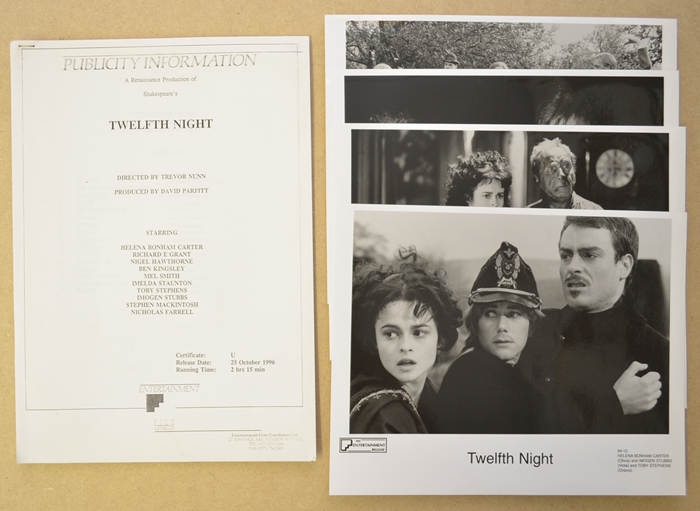 Twelfth Night <p><i> Original Press Kit with 4 Black & White Stills </i></p>