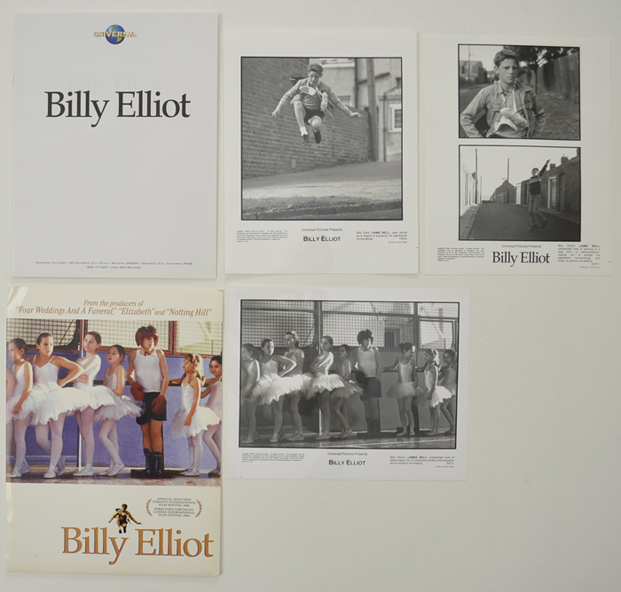 Billy Elliot <p><i> Original Press Kit with 3 Black & White Stills </i></p>