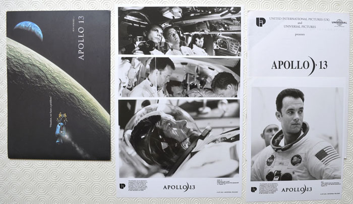 Apollo 13 <p><i> Original Press Kit with 4 Black & White Stills </i></p>