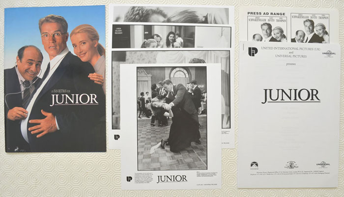 Junior <p><i> Original Press Kit with 4 Black & White Stills </i></p>
