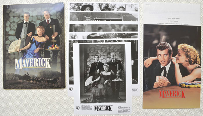Maverick <p><i> Original Press Kit with 6 Black & White Stills </i></p>