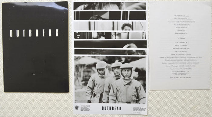Outbreak <p><i> Original Press Kit with 7 Black & White Stills </i></p>