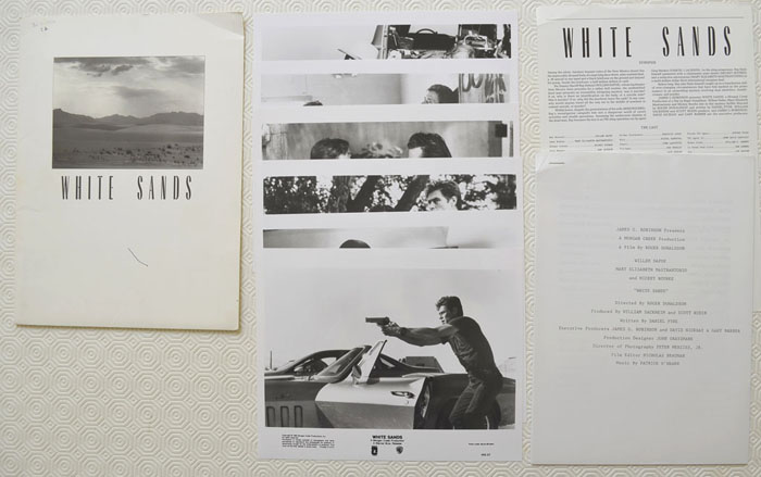 White Sands <p><i> Original Press Kit with 6 Black & White Stills </i></p>