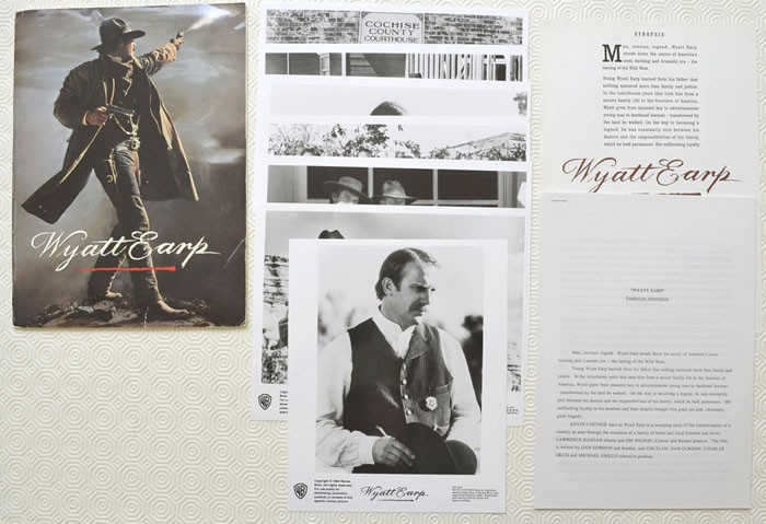 Wyatt Earp <p><i> Original Press Kit with 7 Black & White Stills </i></p>