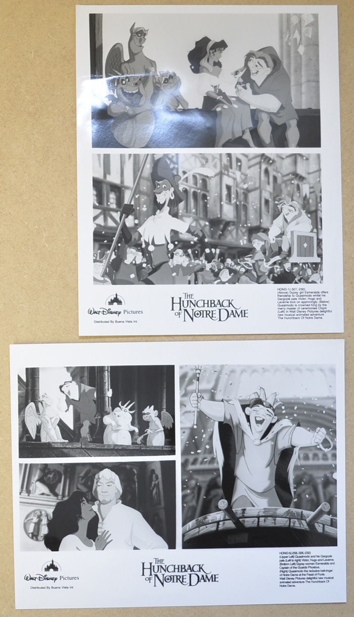 Hunchback Of Notre Dame (The) <p><i> 2 Original Black And White Press Stills </i></p>