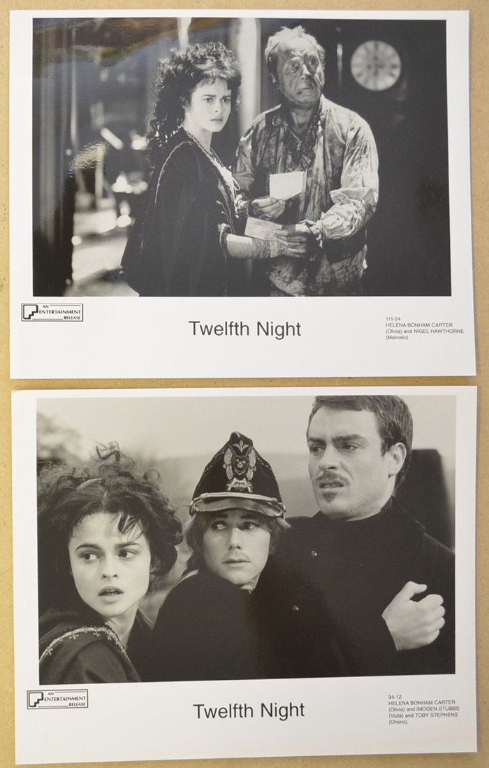 Twelfth Night <p><i> 2 Original Black And White Press Stills </i></p>