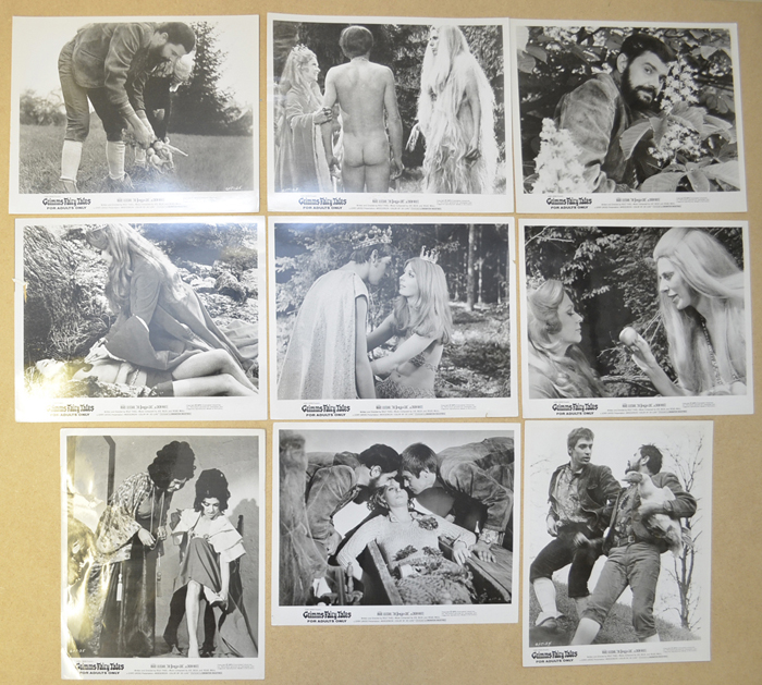Grimm’s Fairy Tales for Adults Only <p><i> 9 Original Black And White Press Stills </i></p>